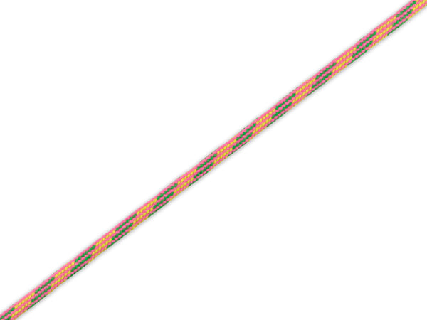 1m Flechtkordel Twist Me Slim colza-ortensia-caraibi 5mm