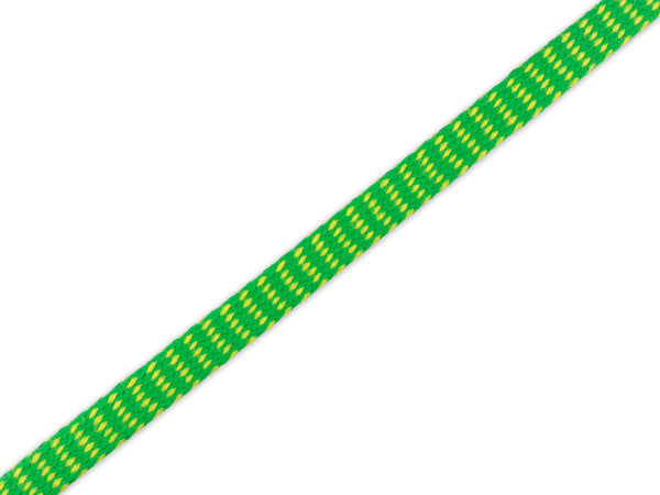 1m Flechtkordel Twist Me Dots verde erba-lime 12mm