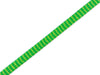 1m Flechtkordel Twist Me Dots verde erba-lime 12mm