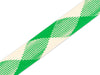 1m Flachkordel Twist Me Flat verde erba-meringa 35mm
