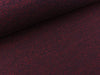 Reststück 9cm - Sweat Piet Jeansoptik dunkelblau-rot meliert