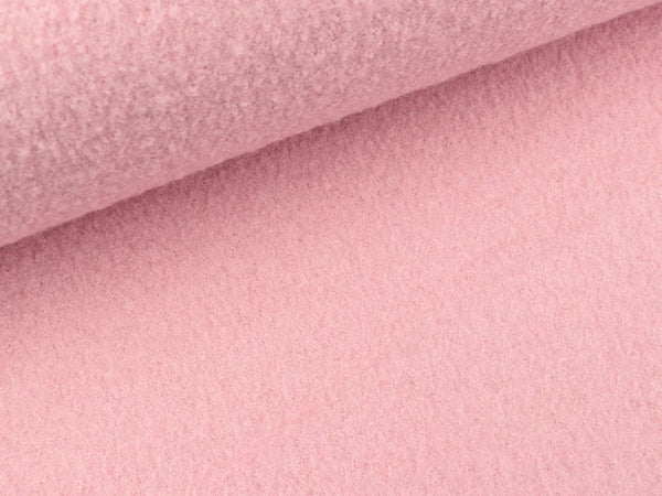 Gekochte Wolle Naomi rosa uni Wollwalk
