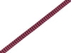 1m Flechtkordel Twist Me Dots Orient Oxident bordeaux-ortensia 12mm