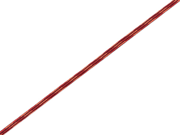 1m Flechtkordel Twist Me Slim Orient Oxident prugna-bordeaux-luce rosso 5mm