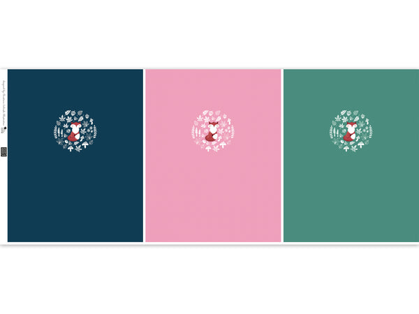 Baumwolljersey My little Foxy Wachsamer Fuchs by Christiane Zielinski Panel 65cm