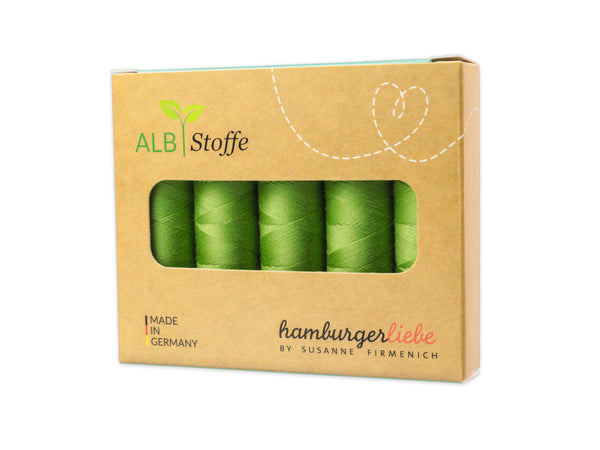 Hamburger Liebe Stitch Me 5er Nähgarn Set - Olivia - (5x 200m) Stärke 120