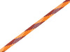 1m Flachkordel Twist Me Plaid viola-papaia-nude-curry 15mm