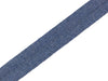 1m Edge Me Falztresse jeansblau melange 32mm