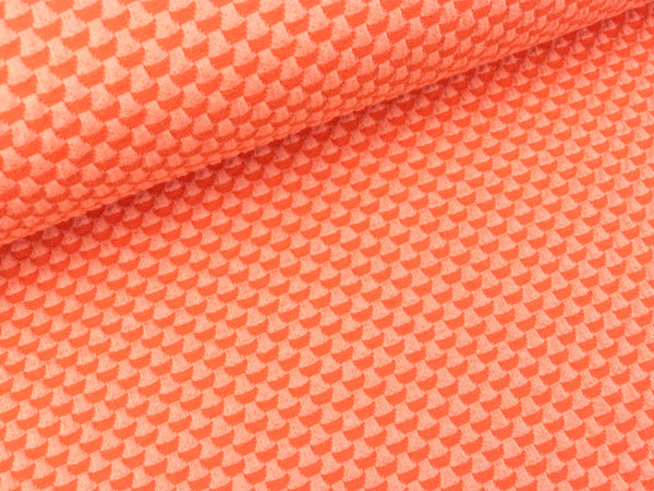 Hamburger Liebe Sweet Home 3D Double Knit nude-luce rosso