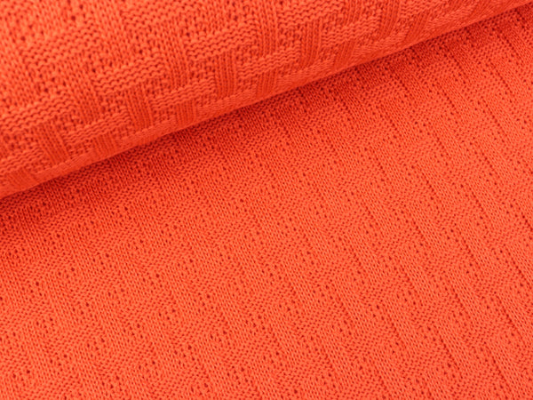 Hamburger Liebe Sweet Home Grobstrick Woven Knitty luce rosso