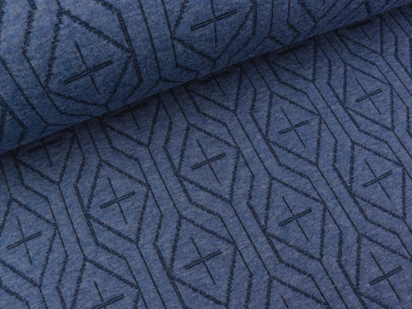 Hamburger Liebe Sweet Home Snuggle Step jeansblau melange-blue navy