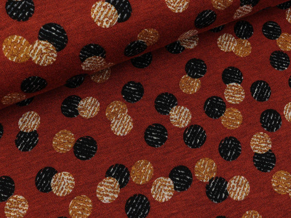 Punta Soft Jacquard Print Dots terra