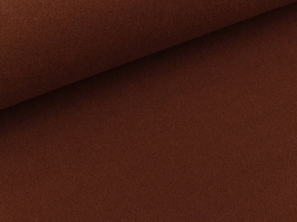 Mantel- und Jackenstoff Glasgow tabacco uni