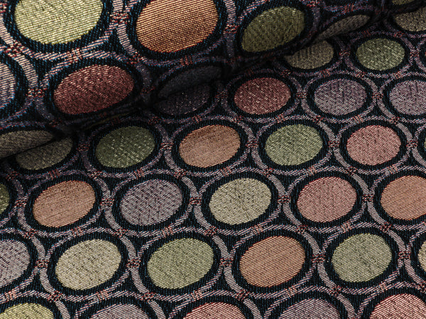 Sparkling Jacquard Ovals