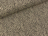 Baumwolljersey Mini Leoprint schwarz-sand