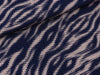 Viskosestoff Tiger Dots dunkelblau-beige by Thorsten Berger