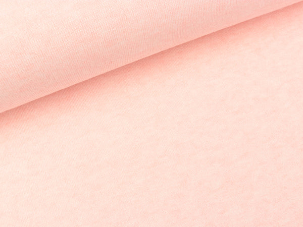 Leichter Strickstoff Angel hellrosa meliert