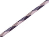 1m Flachkordel Twist Me Plaid Shine viola-glicine-meringa-blue navy-silber 15mm