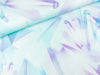 Baumwolljersey Crystal Magic Kristalle hellmint-lila by Lycklig Design Panel 75cm