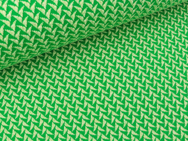 Hamburger Liebe Shine 3D In and Out Knit verde erba-meringa