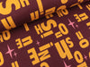 Hamburger Liebe Shine 3 Farb-Jacquardjersey Shine On bordeaux-curry-ortensia-gold