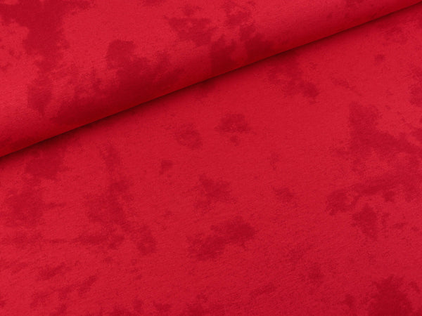 Baumwolljersey Batik burgundy