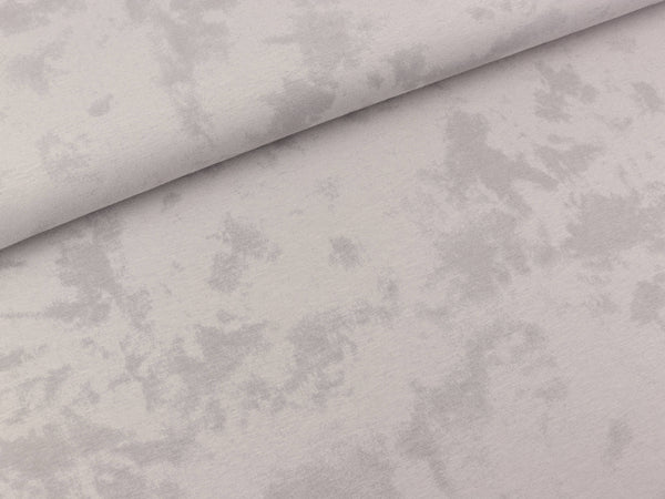Baumwolljersey Batik hellgrau