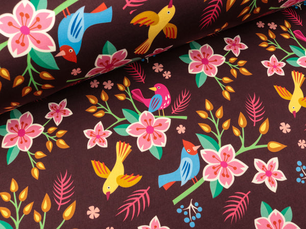 Albstoffe Shield Hyaloronics Cherry Tree bordeaux