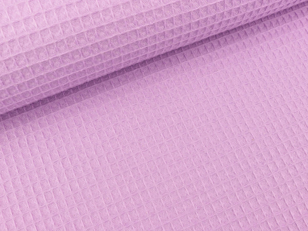 Waffelpiqué Nelson flieder uni