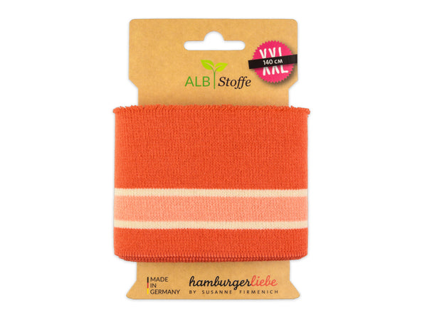 Cuff Me College Ahoy Bündchen luce rosso-meringa-nude