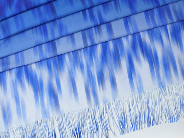 Hamburger Liebe Fringe Me Aqua mit Fransenborte