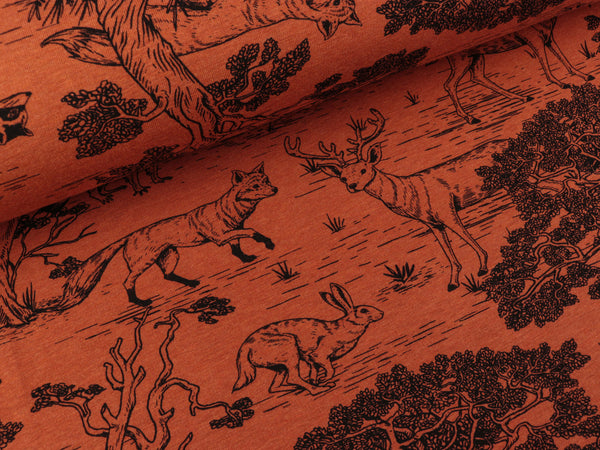 Melange Sweat Mareike Waldleben auf terracotta melange