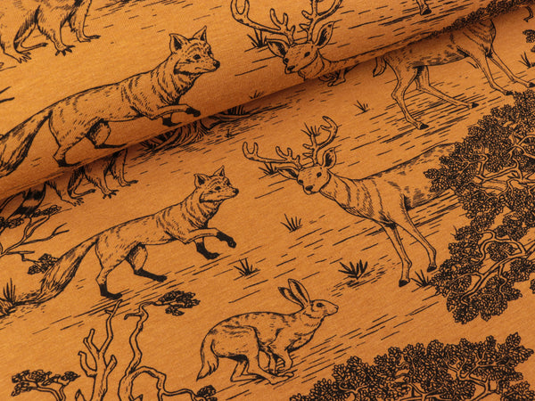 Melange Sweat Mareike Waldleben auf ocker melange