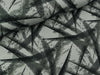 Baumwollsweat Toronto Grafisch Abstrakt hellgrau-schwarz