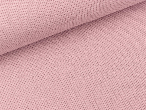 Waffeljersey Clarissa oldrose uni