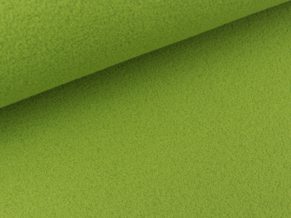 Bio Baumwollfleece olivia uni by Albstoffe