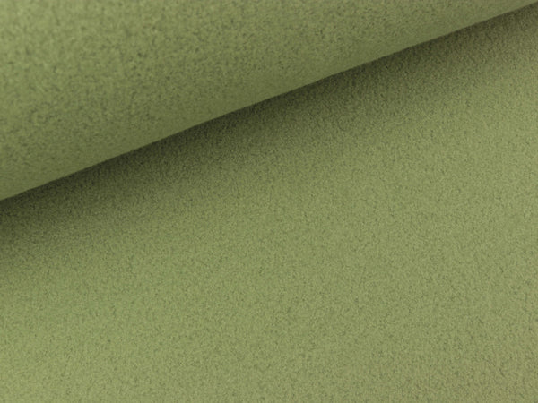 Bio Baumwollfleece caccia uni by Albstoffe