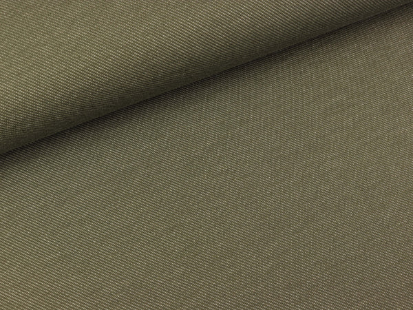 Jeansjersey Austin khaki meliert