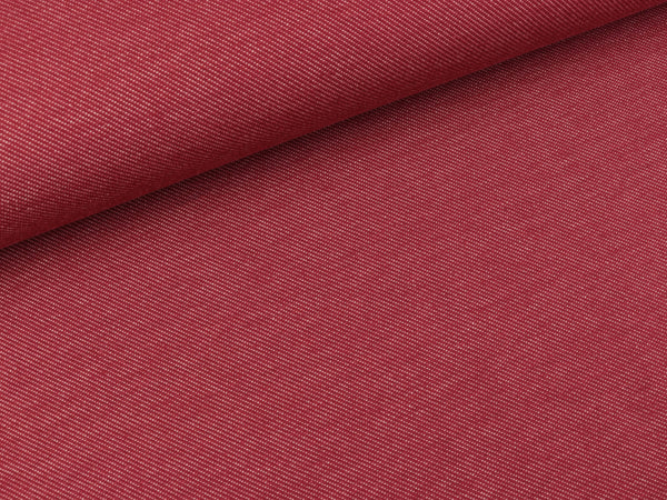 Jeansjersey Austin burgundy meliert