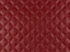 Steppkunstleder Alma burgundy uni