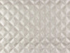 Metallic Steppkunstleder Alma silber