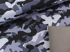 Softshell Fiete Camouflage hellgrau-dunkelgrau-schwarz