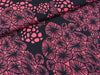 Viskose Webware Coral Cluster nachtblau-himbeere by Thorsten Berger