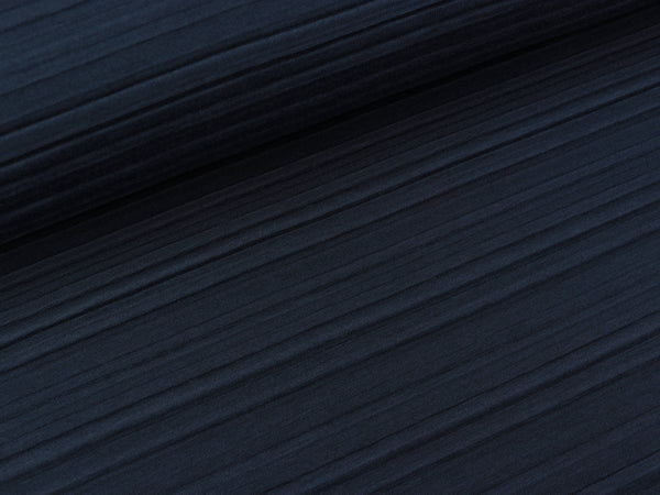 Plissee Stoff marine uni