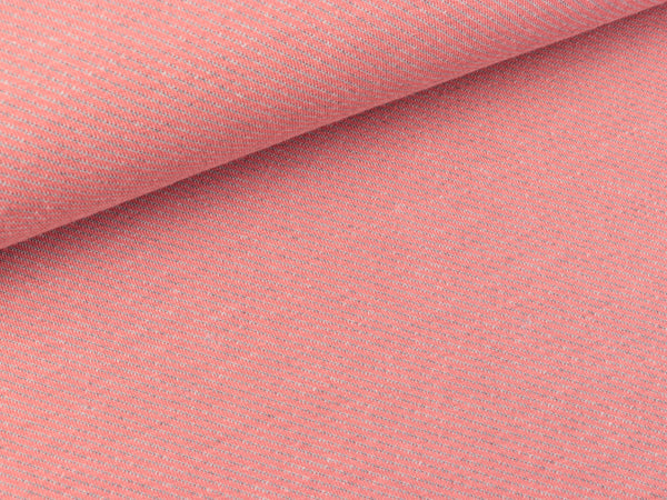 Leichter Jacquard Jersey Serge lachs-hellgrau