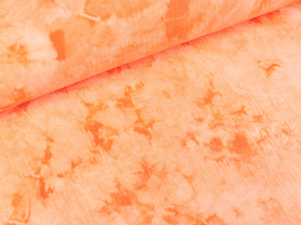 Baumwoll Double Gauze Jakob Batikoptik orange