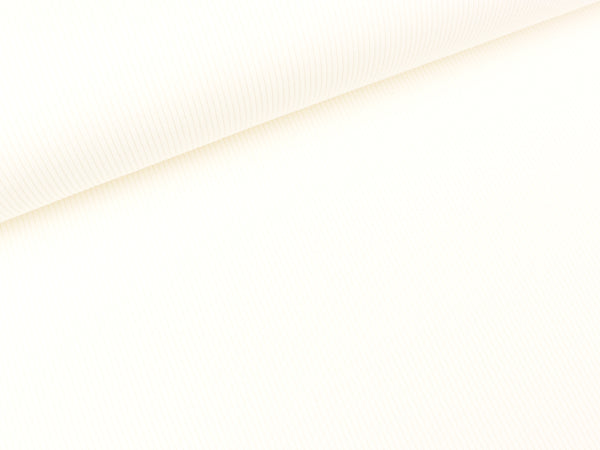 Rippjersey Marissa naturweiß uni