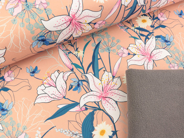 Softshell Fiete Lilien auf Nude FS22