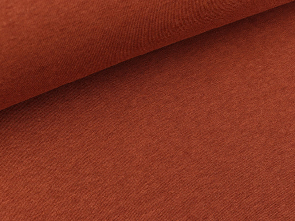 Baumwollsweat Melany helles terra meliert