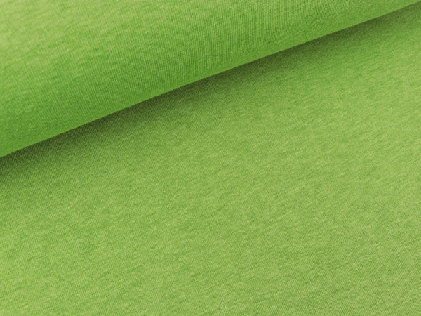 Baumwollsweat Melany kiwi meliert